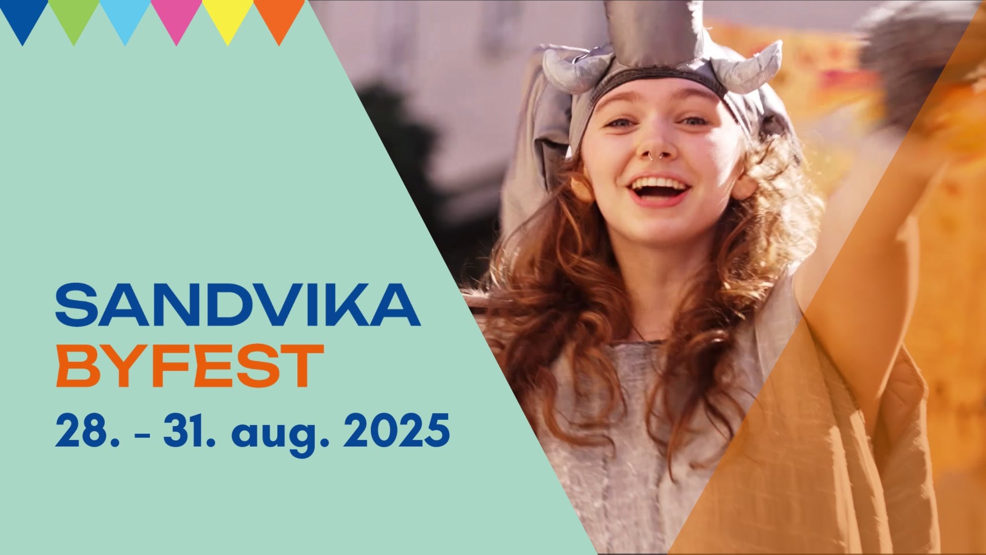 Vi er med - Sandvika Byfest 30.08!